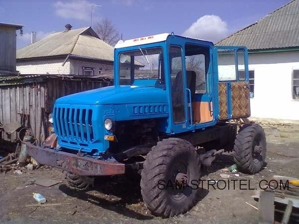 Самодельный трактор своими руками на базе ГАЗ-66