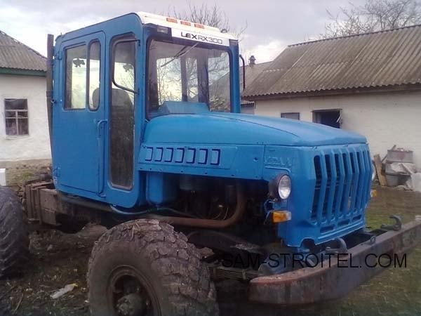 Самодельный трактор своими руками на базе ГАЗ-66