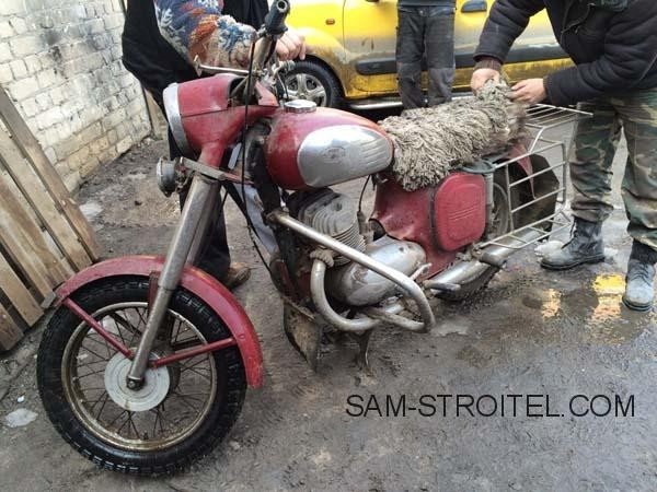 Восстановление мотоцикла Jawa 360-00 1973 г.в