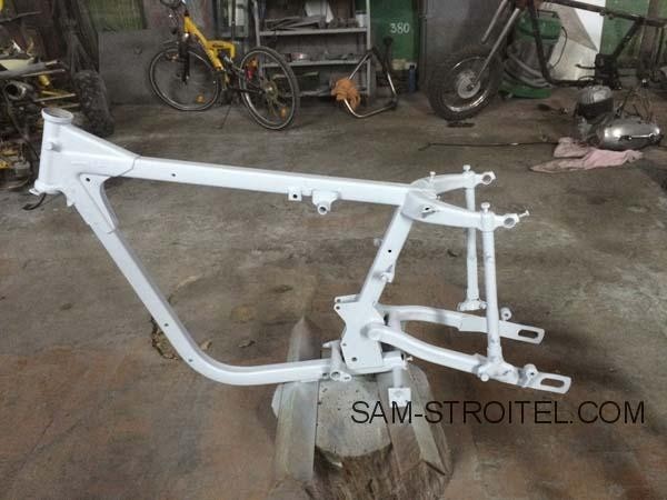 Восстановление мотоцикла Jawa 360-00 1973 г.в