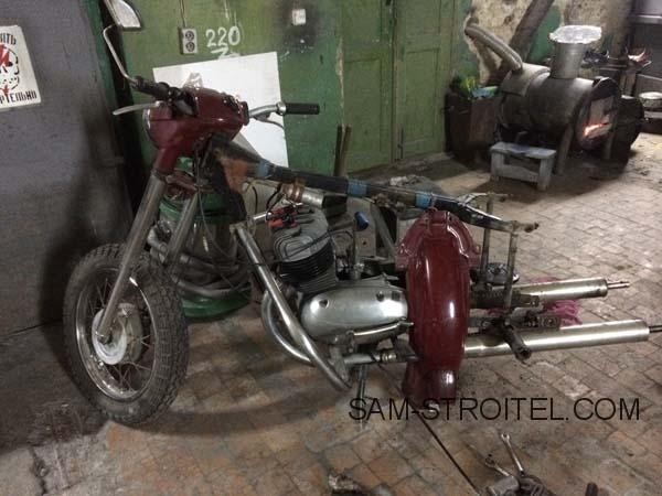 Восстановление мотоцикла Jawa 360-00 1973 г.в