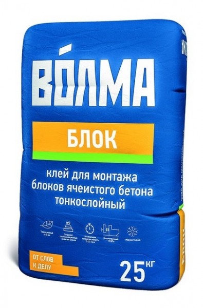 Клей для газобетонных блоков