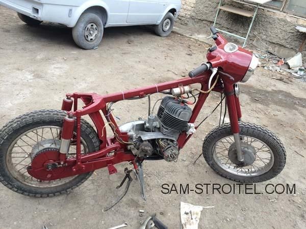 Восстановление мотоцикла Jawa 360-00 1973 г.в