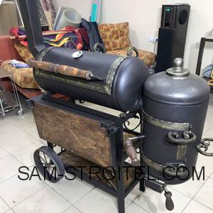 Мангал из газового баллона