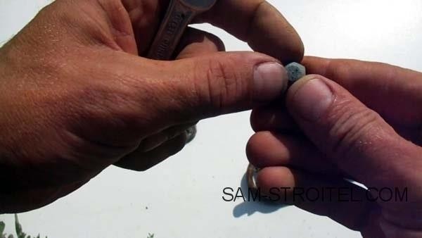 Самодельная газовая горелка из конфорки газовой плиты