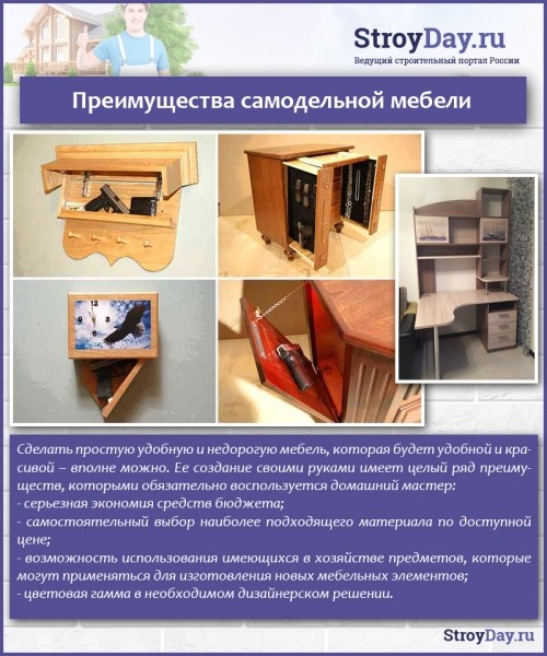 Стол компьютерный с полками и ящиками &mdash; виды, чертежи, как сделать своими руками