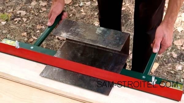 Простой станок листогиб своими руками
