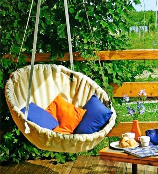 Как сделать кресло гамак из обруча Как сделать кресло гамак из обруча