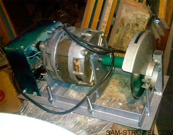 Мездрильный станок своими руками из двигателя от стиральной машины