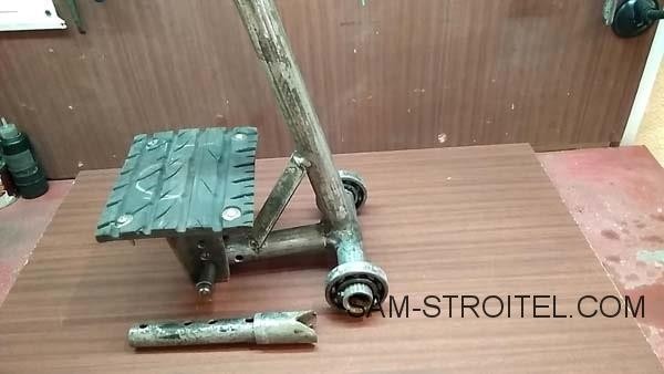 Рычажный домкрат своими руками