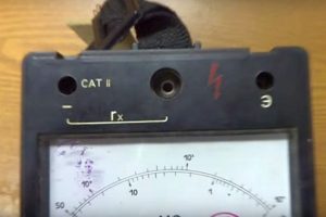 Как пользоваться мегаомметром: правильно используем мегаомметр с видео инструкцией