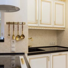 Как использовать золотой цвет в интерьере кухни?