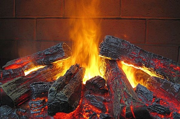 Электрический камин с эффектом живого пламени: виды, цены | file-don