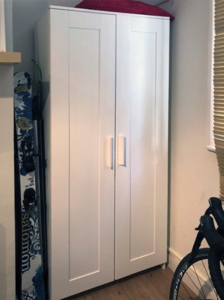 Организация хранения в прихожей товарами из IKEA