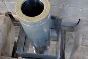 Монтаж дымохода из сэндвич труб через крышу: пошаговая инструкция Монтаж дымохода из сэндвич труб через крышу: пошаговая инструкция