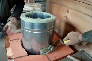 Монтаж дымохода из сэндвич труб через крышу: пошаговая инструкция Монтаж дымохода из сэндвич труб через крышу: пошаговая инструкция