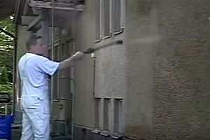 Покраска фасада дома: виды материала, инструкции Покраска фасада дома: виды материала, инструкции