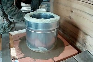Монтаж дымохода из сэндвич труб через крышу: пошаговая инструкция Монтаж дымохода из сэндвич труб через крышу: пошаговая инструкция