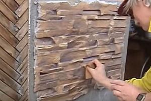 Искусственный камень для внутренней отделки стен: фото-инструкция по изготовлению, цена