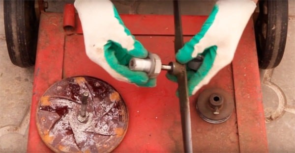 Газонокосилка из стиральной машины своими руками Газонокосилка из стиральной машины своими руками