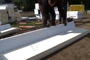 УШП фундамент технология: видео-пример возведения фундамента своими руками