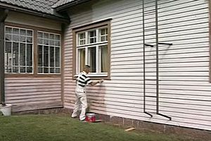 Покраска фасада дома: виды материала, инструкции Покраска фасада дома: виды материала, инструкции