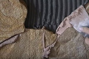 Облицовка цоколя дома искусственным камнем своими руками: пошаговая инструкция с фото