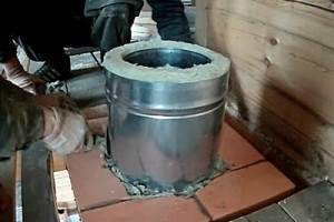 Монтаж дымохода из сэндвич труб через крышу: пошаговая инструкция Монтаж дымохода из сэндвич труб через крышу: пошаговая инструкция
