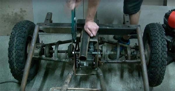 Самодельный багги с двигателем СЗД