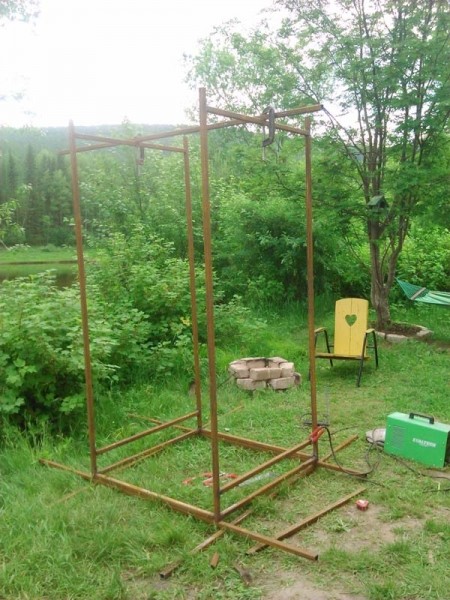 Летний душ своими руками