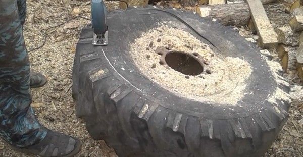 Как сделать парник из покрышки Как сделать парник из покрышки