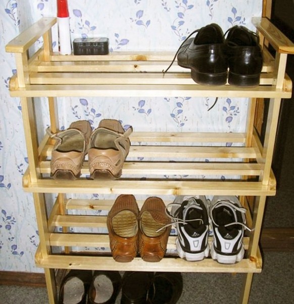 Как сделать полку для обуви своими руками Как сделать полку для обуви своими руками
