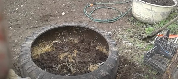 Как сделать парник из покрышки Как сделать парник из покрышки