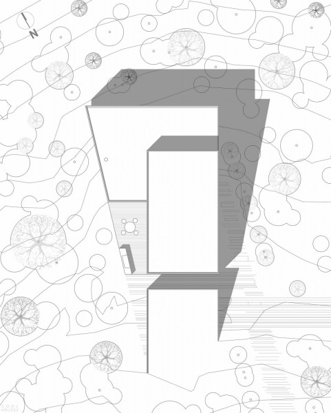 Оригинальная обитель для отдыха с &laquo;живой&raquo; зеленой крышей