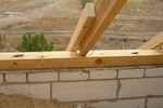 Стропильная система односкатной крыши: особенности и калькулятор Стропильная система односкатной крыши: особенности и калькулятор