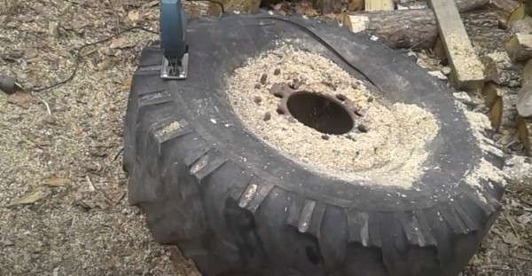 Как сделать парник из покрышки Как сделать парник из покрышки