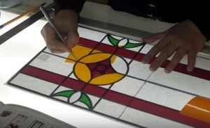 Витраж на стекле своими руками: пошаговые инструкции