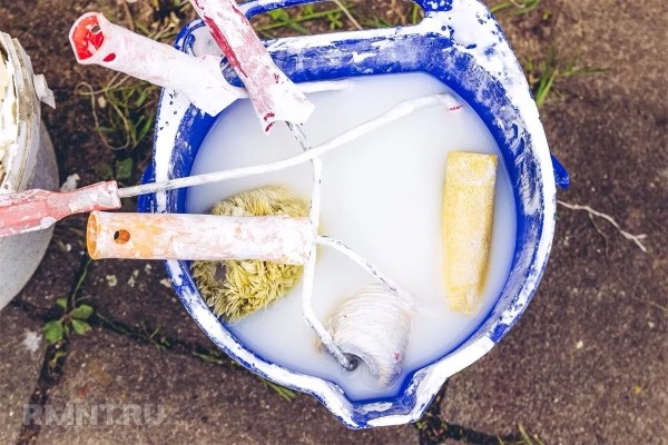 





Как вымыть малярные валики и&nbsp;кисти



