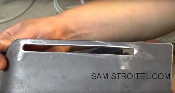 Приспособление для болгарки для ровного реза