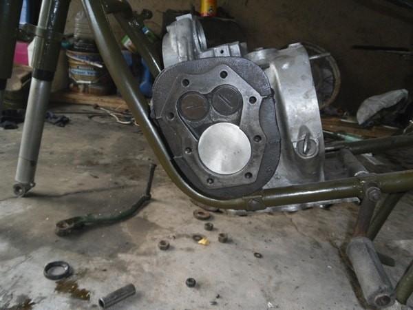 Реставрация мотоцикла К-750