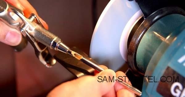 Самодельная пескоструйная насадка для компрессора Самодельная пескоструйная насадка для компрессора