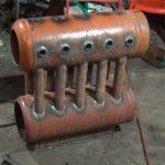 Печка из газового баллона своими руками