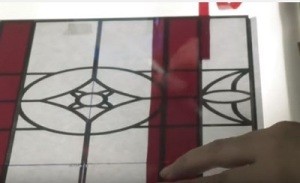 Витраж на стекле своими руками: пошаговые инструкции