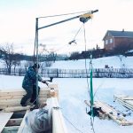 Козловой кран своими руками