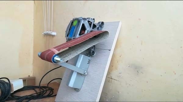 Самодельный ленточный шлифовальный станок
