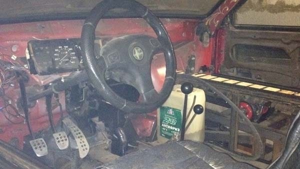 Самодельный гусеничный вездеход Танк V8