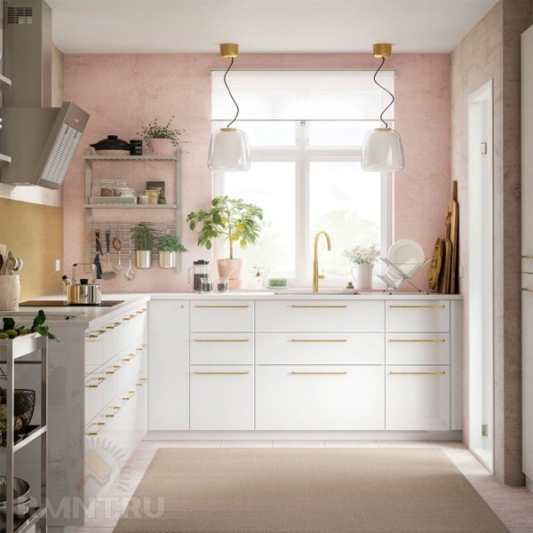 Примеры использования розовых оттенков на кухне
Примеры использования розовых оттенков на кухне