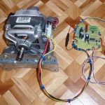 Самодельная газонокосилка с двигателем стиральной машины