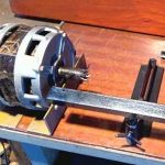 Самодельная газонокосилка с двигателем стиральной машины