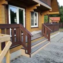 Крыльцо к деревянному дому Крыльцо к деревянному дому